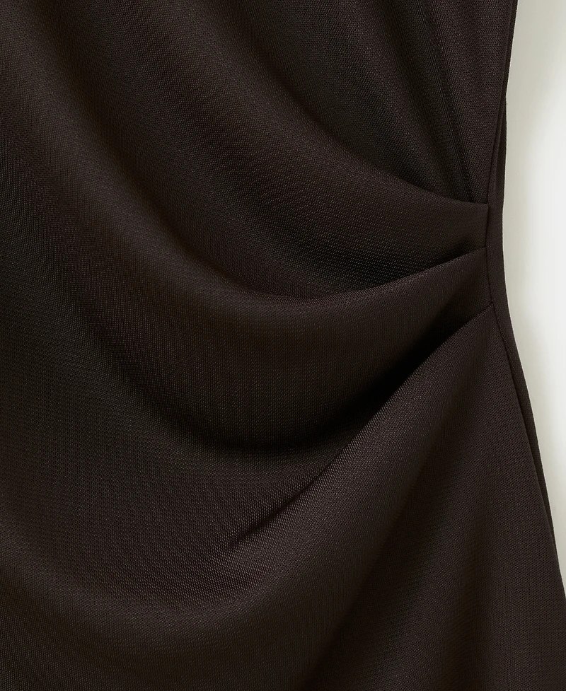 Mango Women's Flared Sleeves Fitted Top