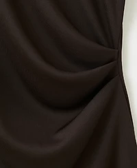 Mango Women's Flared Sleeves Fitted Top