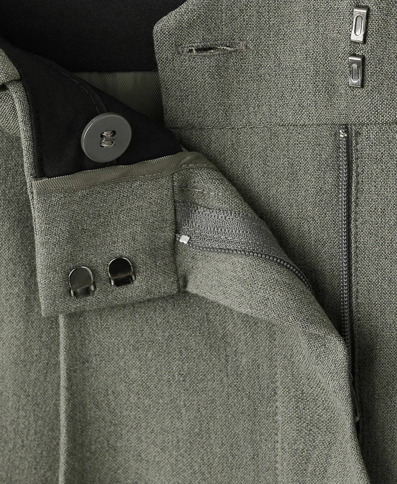 Mango Women's Pleated Straight-Leg Suit Pants