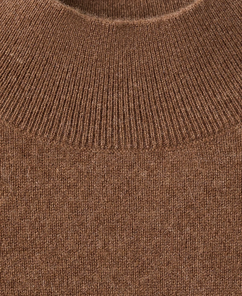 Mango Women's 100% Cashmere Perkins Neck Sweater