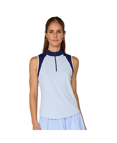 G Lifestyle Color Block Sleeveless Top