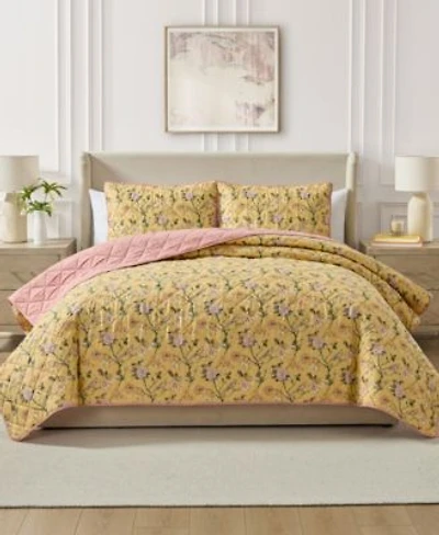 Seventh Studio Ardenna Floral 3 Piece Quilt Sets