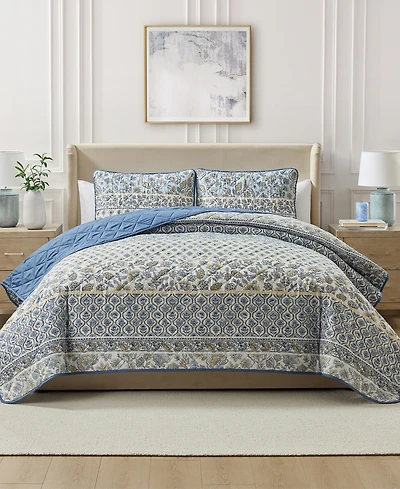 Seventh Studio Jambo Floral 3-Piece Quilt Set, King