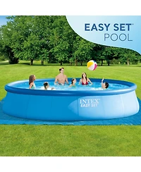 Intex 28141EH 13' x 33" Easy Set Inflatable Swimming Pool w/ 530 Gph Filter Pump