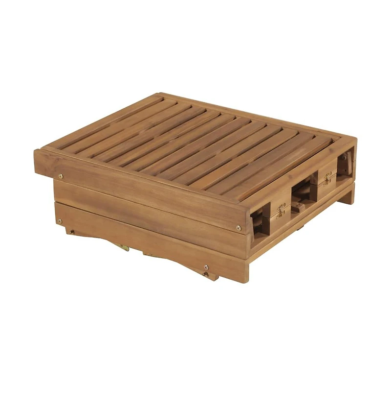 vidaXL Sun Lounger Taupe