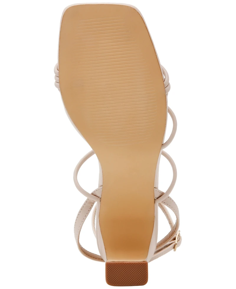 Dv Dolce Vita Women's Leeana Embellished Jewelry Strappy High Heel Dress Sandals