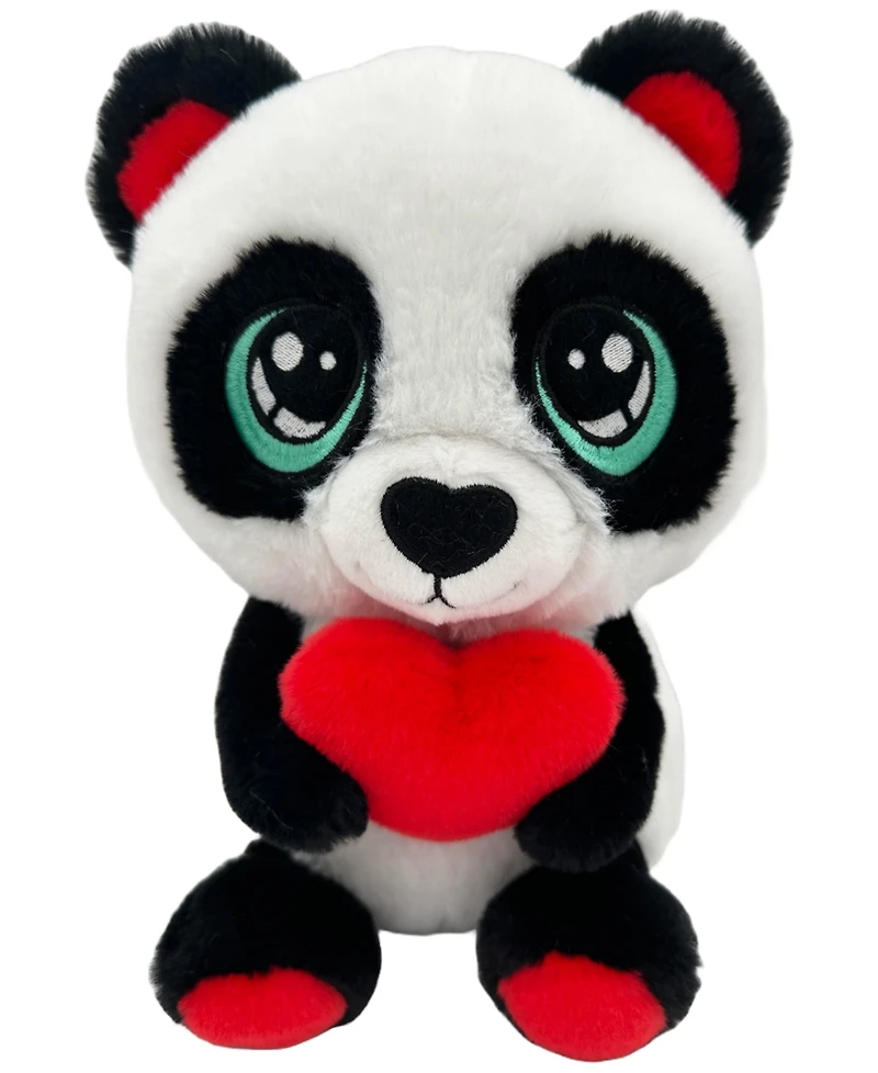 Wild Hippo Adopt-a-Bear Panda Valentine's Plush Toy