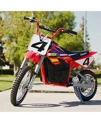 Razor MX500 Red Dirt Rocket High-Torque Electric Motorcycle Dirt Bike for Adult