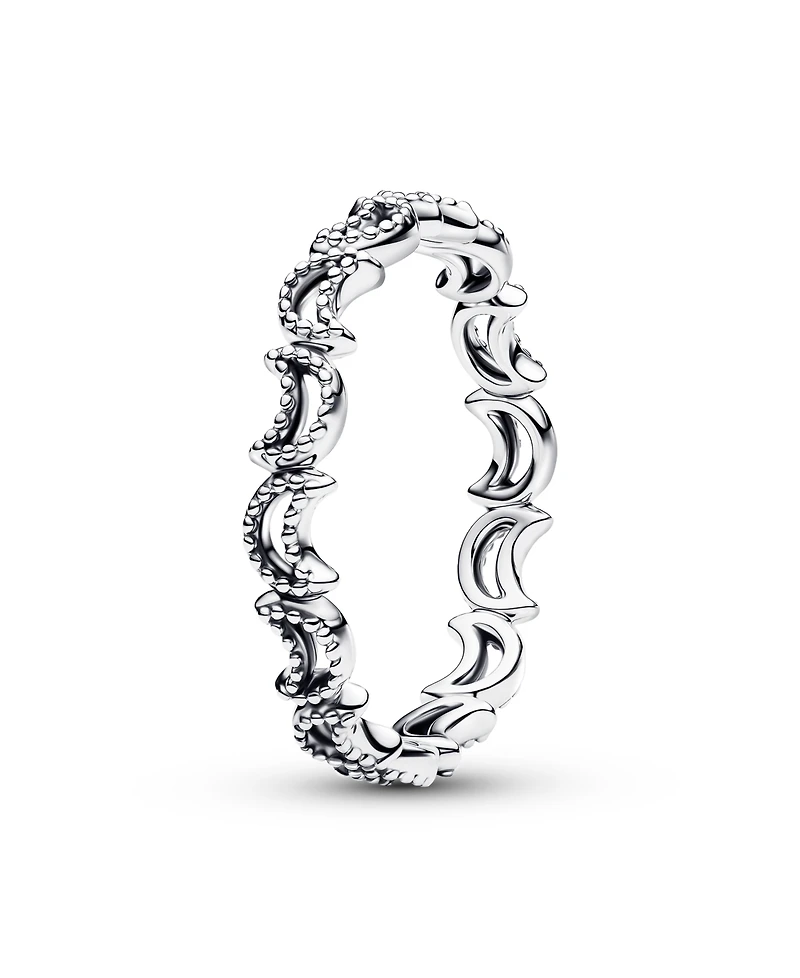 Pandora Crescent Moon Ring