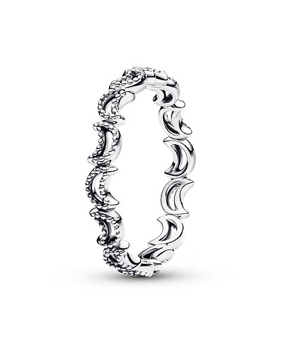 Pandora Crescent Moon Ring