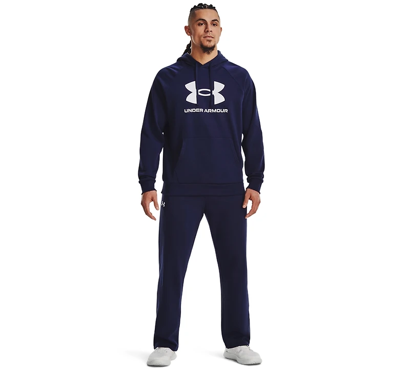 Under Armour Men's Rival Logo Hooded Sweatshirt