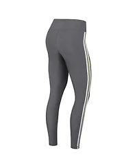 Wear by Erin Andrews Women's Charcoal Los Angeles Chargers Color Block Leggings