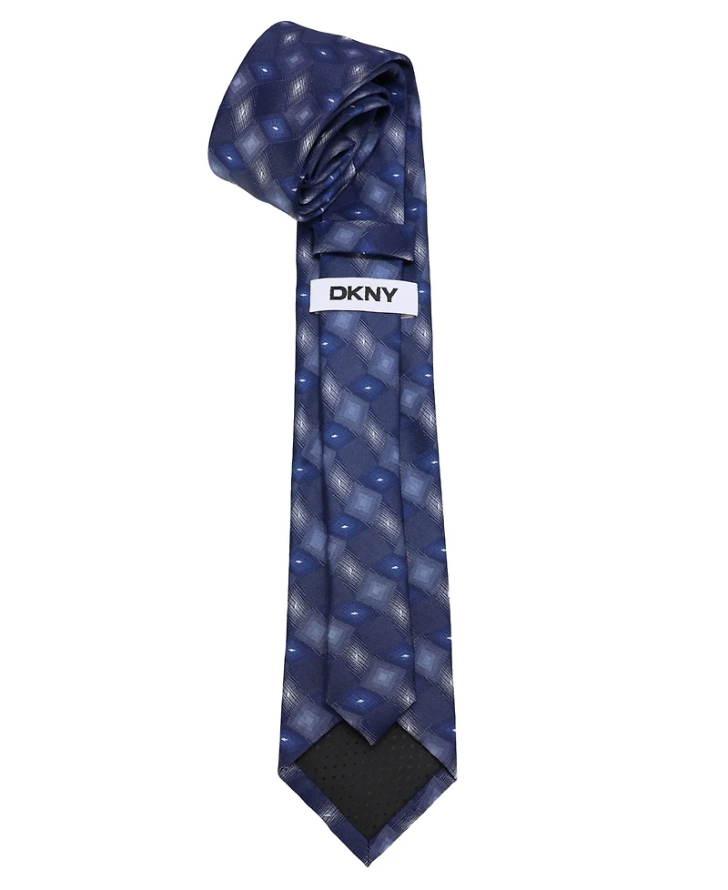 Dkny Men's Tossed Slim Design Tie