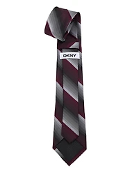 Dkny Men's Matte Satin Slim Design Tie