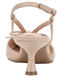 Bandolino Women's Macruz Slingback Kitten Heel Pumps