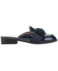 Bandolino Women's Leilani Bow Slip-On Tailored Mule Loafers