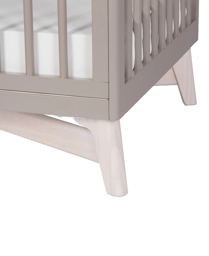 Little Seeds Baby Neutral Pala 4-in-1 Convertible Crib