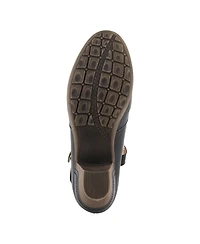 Patrizia Women's Maryneah Mary Jane Pumps with V-Vamp and Hook-and-Loop Strap