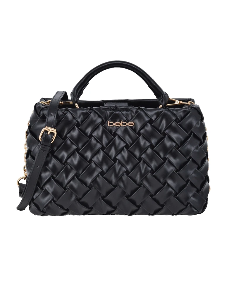 Bebe Women's Luca Small Satchel Crossbody Bag