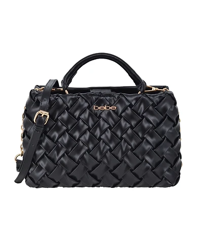 Bebe Women's Luca Small Satchel Crossbody Bag