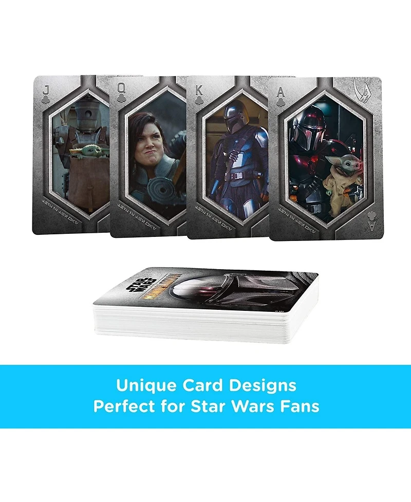 Nmr Distribution Star Wars The Mandalorian Photo Playing Cards | 52 Card Deck + 2 Jokers