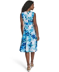 Calvin Klein Women's Sleeveless Crewneck Dress