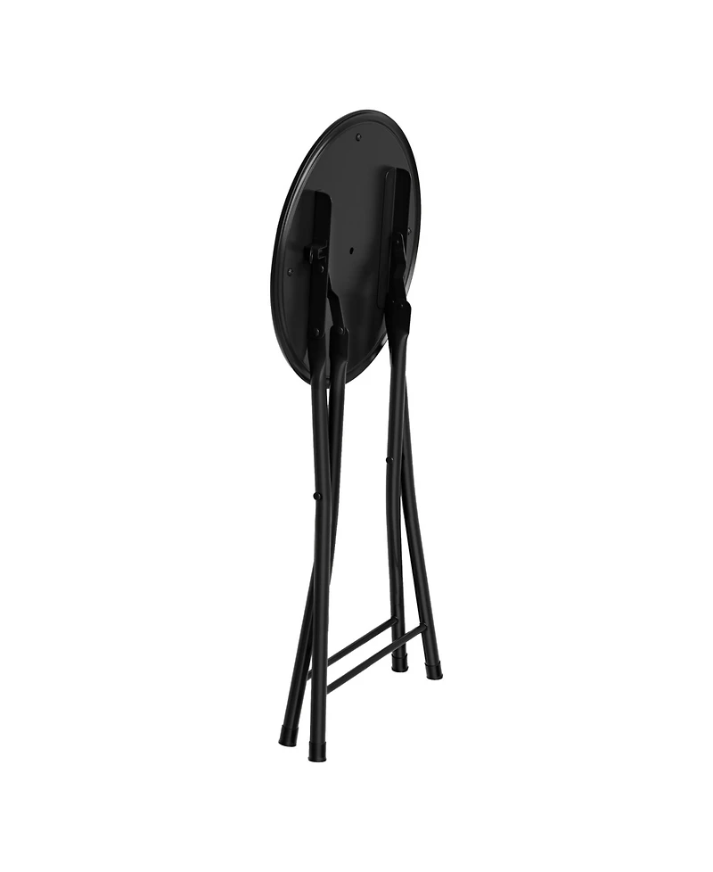Lavish Home 18" Steel Portable Folding Bar Stool