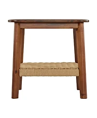 Alaterre Furniture 20" Acacia Wood Calais Side Table