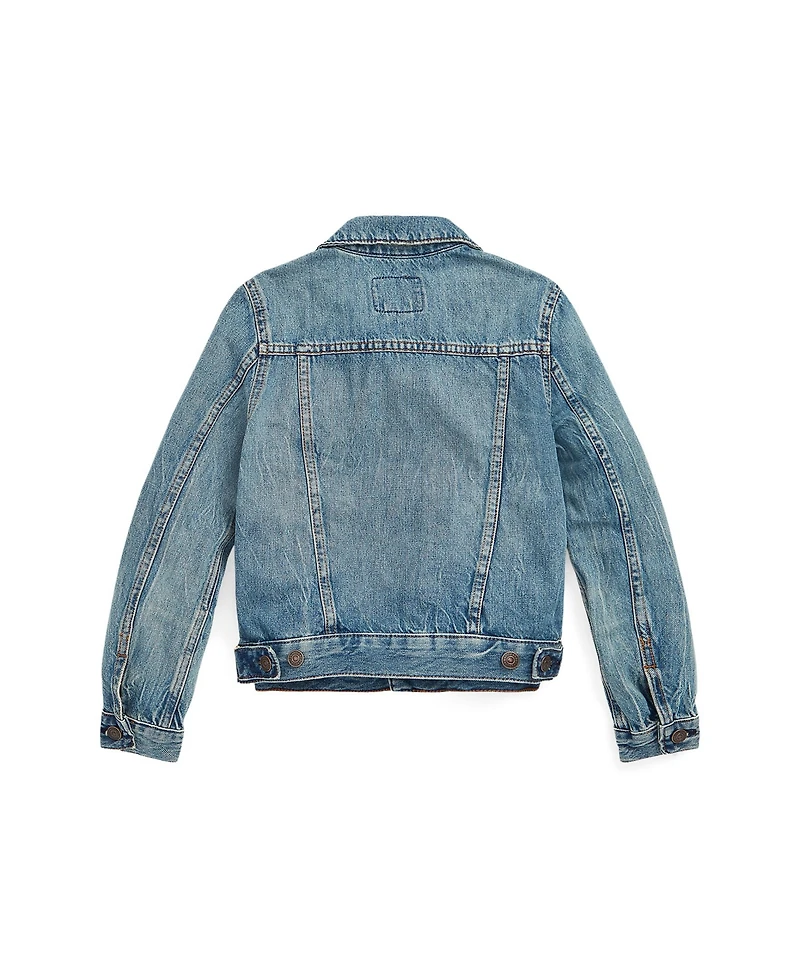 Polo Ralph Lauren Girls' 7-16 Denim Trucker Jacket