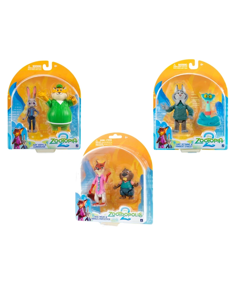 Zootopia 2-Pack Assortment Figure Set
