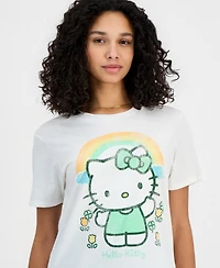 Love Tribe Juniors' Hello Kitty Saint Patrick's Day T-Shirt
