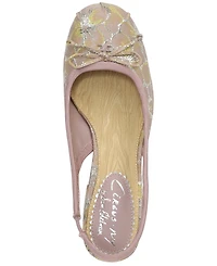 Circus Ny by Sam Edelman Diane Slingback Block-Heel Ballet Pumps