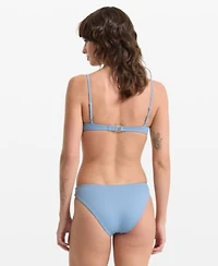 Volcom Juniors Simply Seamless V Neck Swim Top Bottoms
