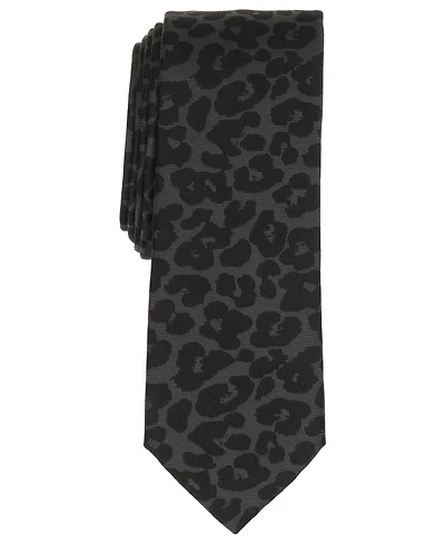 Bar Iii Men's Signature Leopard Print Tie, Macy's Exclusive