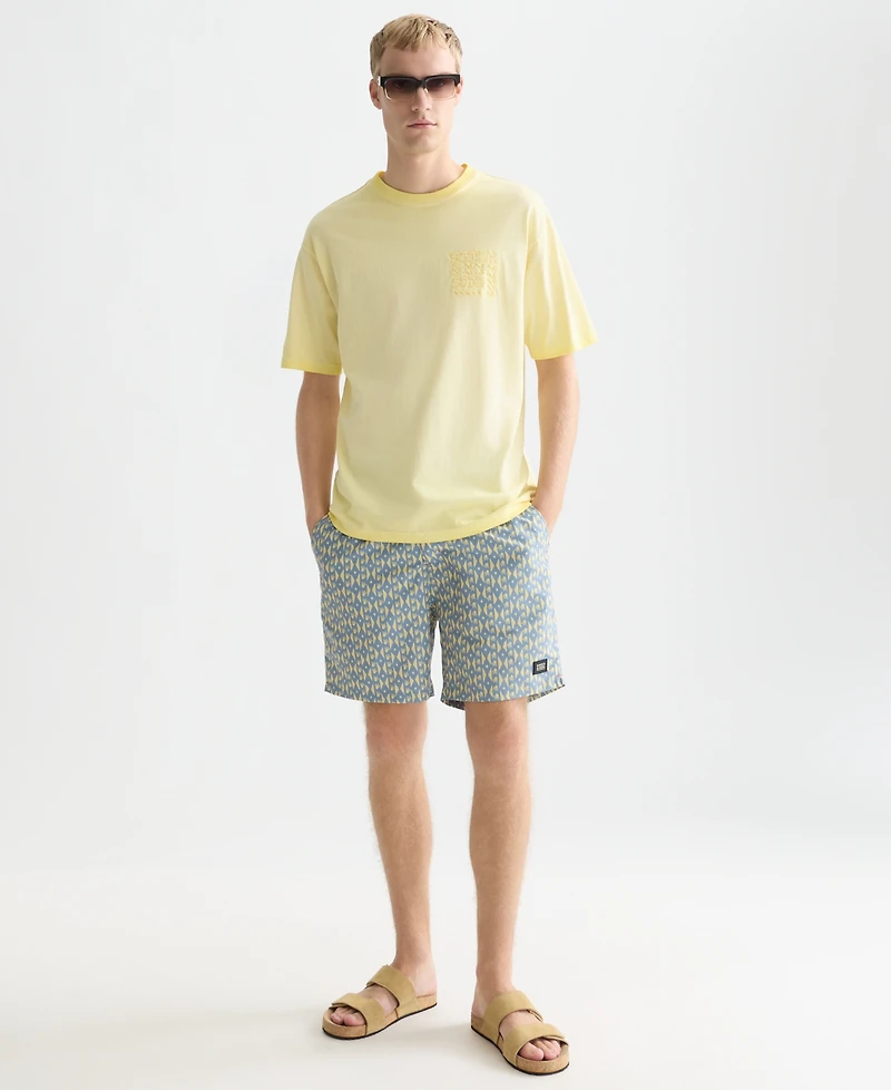 Scotch & Soda Men's Embroidered Artwork Short-Sleeve T-Shirt