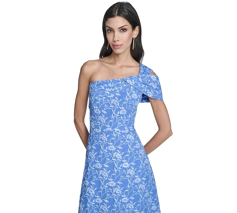 Eliza J Women's Asymmetrical One-Shoulder Ball Gown