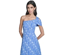 Eliza J Women's Asymmetrical One-Shoulder Ball Gown