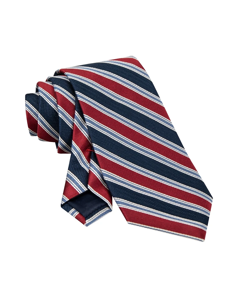 Tommy Hilfiger Men's Conrad Striped Pattern Classic Tie