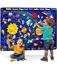 Quokka Space Felt Board for Kids 3-5 Years Old - Social Emotional Preschool Learning Activities