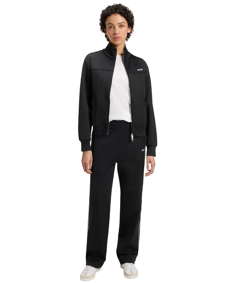 Boss by Hugo Women's Straight-Fit Tracksuit Pants