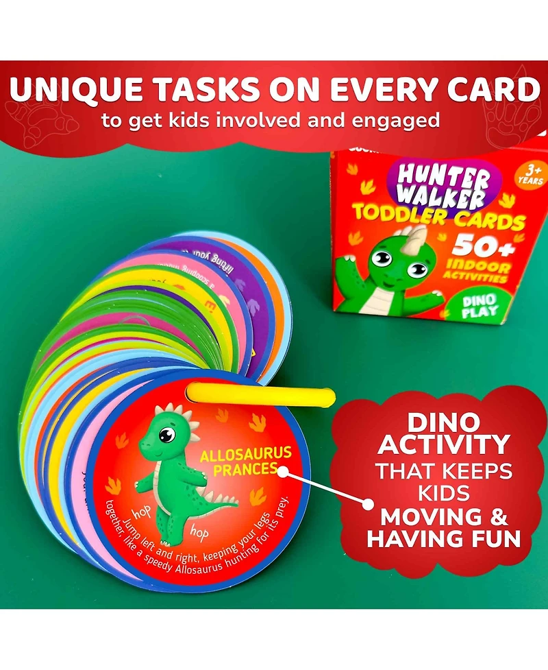 Quokka Scavenger Hunt Game for Toddlers 3-5 – 50 Toddler Activities Indoor Cards Set