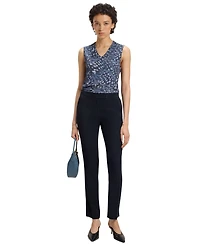 Boss by Hugo Women's Slit Hem Slim-Fit Pants