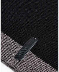 A|X Armani Exchange Men's Cozy Lab Ribbed Color Block Scarf