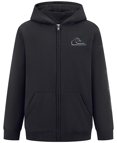 Quiksilver Boys' 8-20 Sherpa Full-Zip Long-Sleeve Hoodie