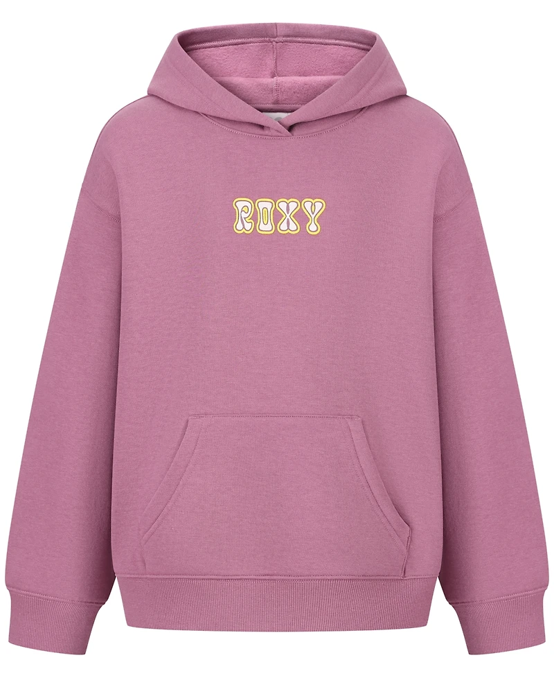 Roxy Girls' 7-16 Morockin Oversized Long-Sleeve Hoodie