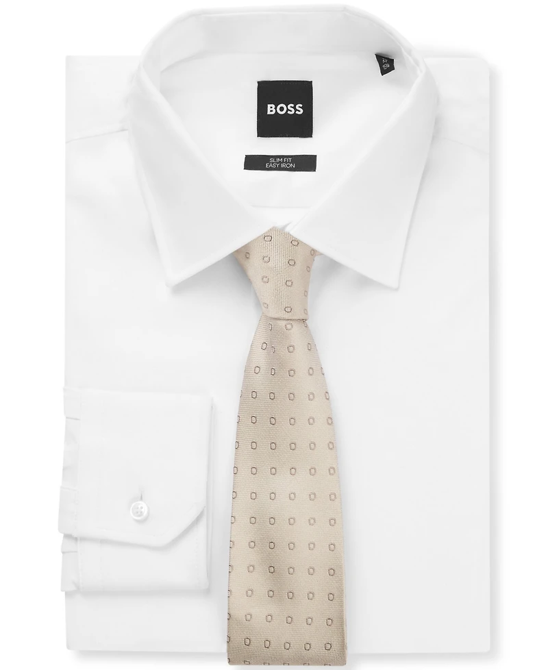 Boss by Hugo Boss Men's Silk Jacquard Italian-Made Tie