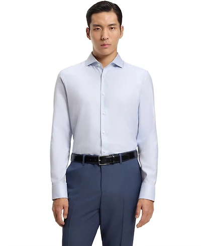 Boss by Hugo Men's Cotton Twill Slim-Fit Dress Shirt