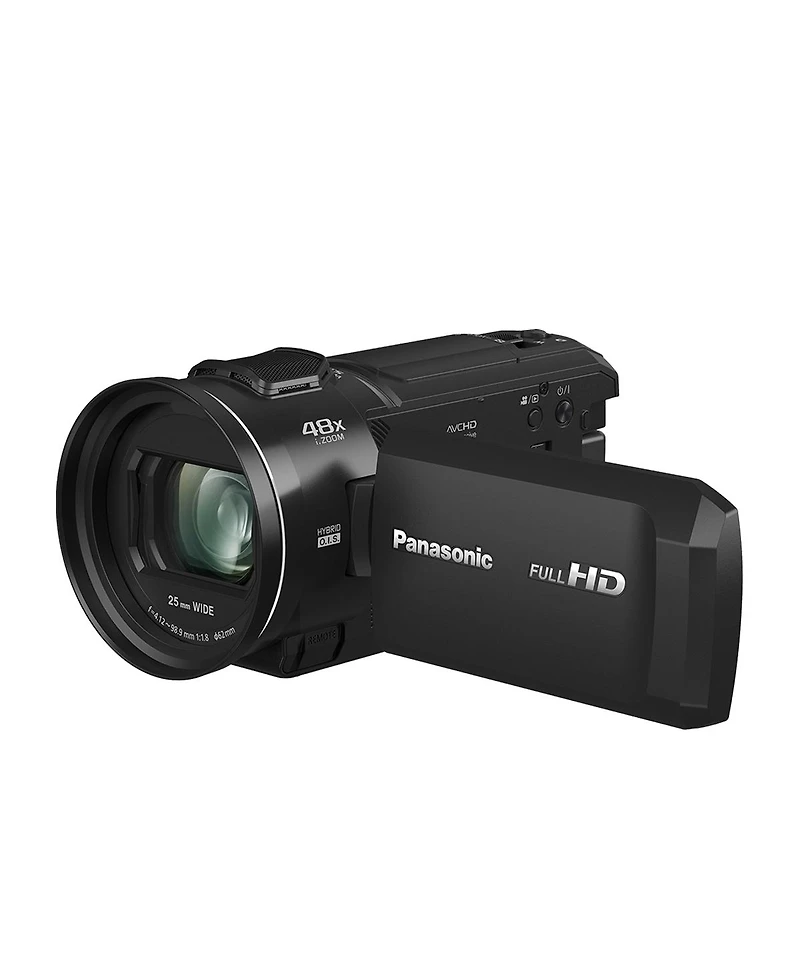 Panasonic Hc-V900 Full Hd Camcorder, Bundle with 128GB Memory Card and Shoulder Bag