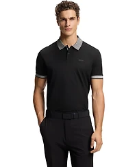 Boss by Hugo Men's Stretch Cotton Moisture Management Paddy Polo Shirt