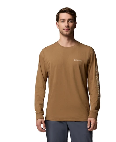 Columbia Men's Fundamental Graphic Long-Sleeve T-Shirt